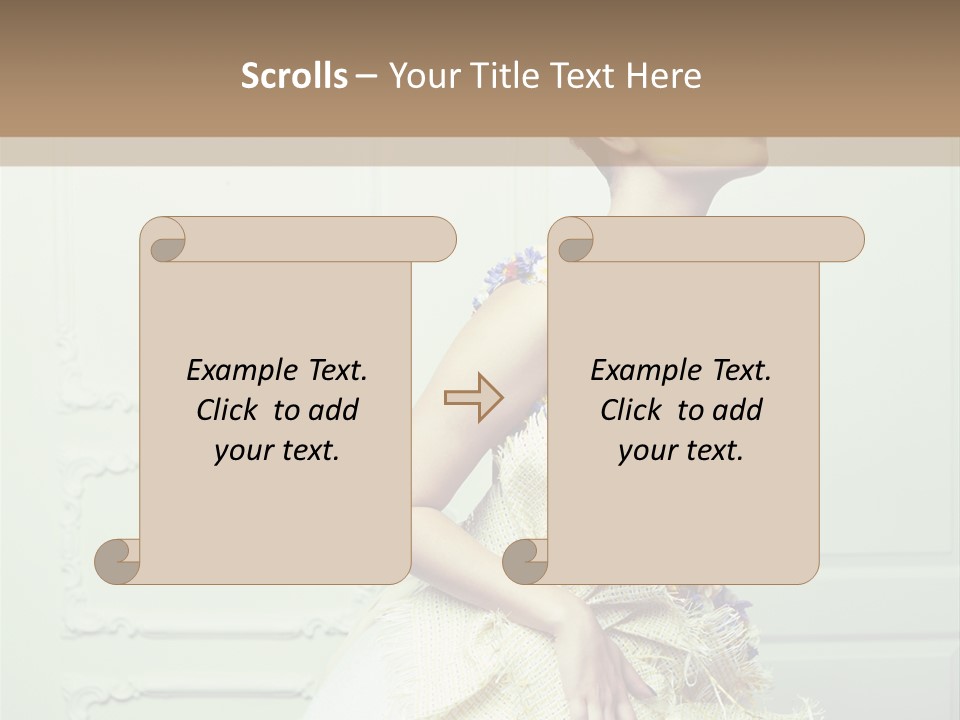 Look Carnival Coiffure PowerPoint Template
