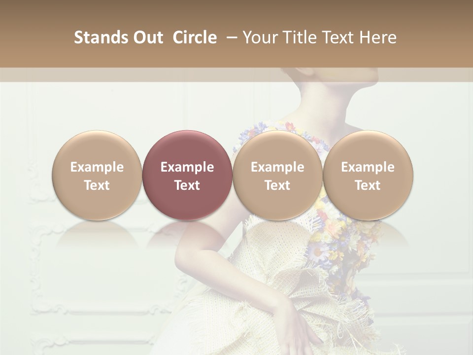 Look Carnival Coiffure PowerPoint Template