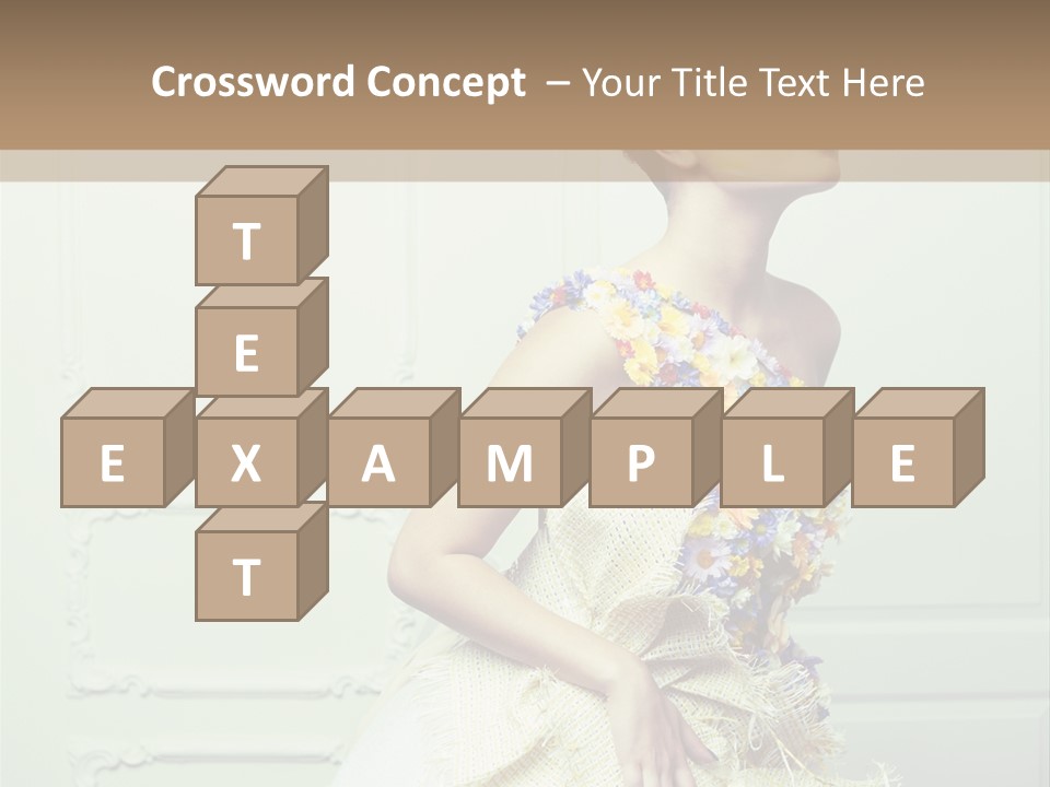 Look Carnival Coiffure PowerPoint Template