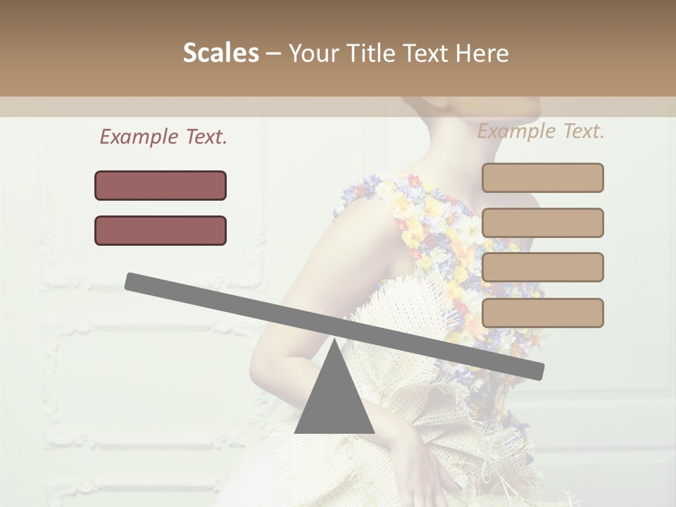 Look Carnival Coiffure PowerPoint Template