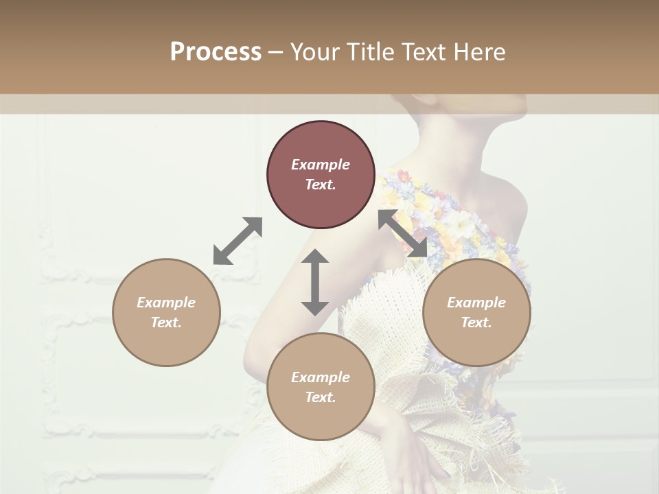 Look Carnival Coiffure PowerPoint Template