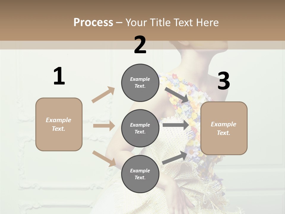 Look Carnival Coiffure PowerPoint Template