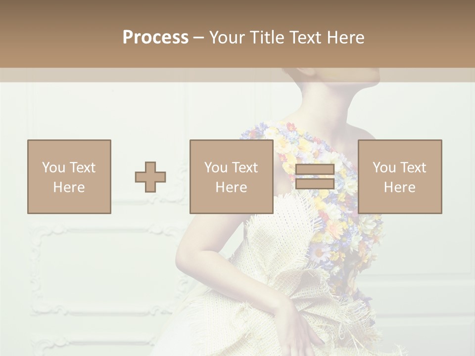 Look Carnival Coiffure PowerPoint Template