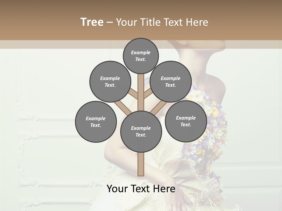 Look Carnival Coiffure PowerPoint Template