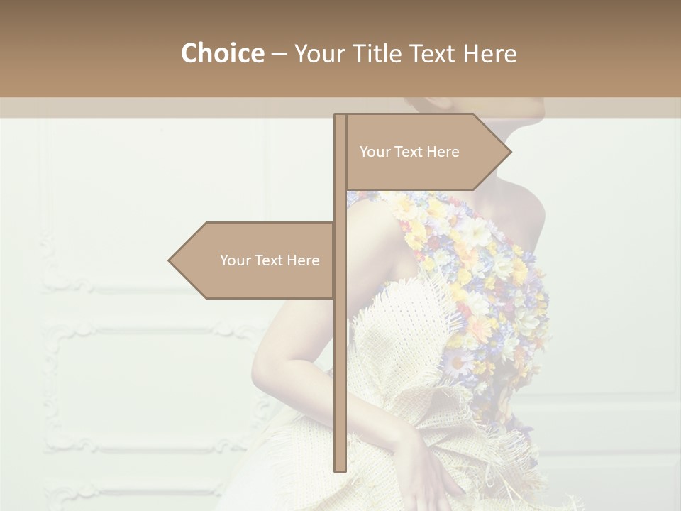 Look Carnival Coiffure PowerPoint Template