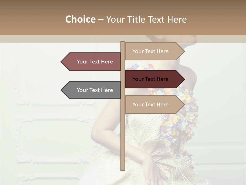 Look Carnival Coiffure PowerPoint Template