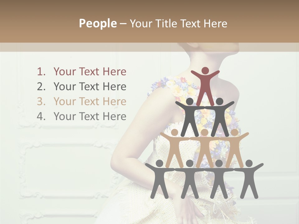 Look Carnival Coiffure PowerPoint Template