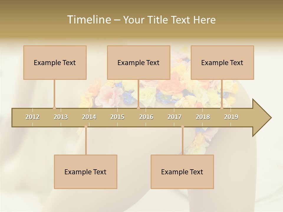 Shorts Posing Tenderness PowerPoint Template