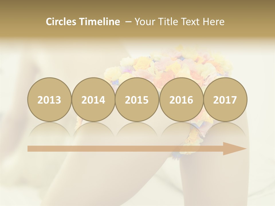 Shorts Posing Tenderness PowerPoint Template