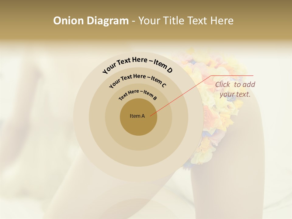 Shorts Posing Tenderness PowerPoint Template