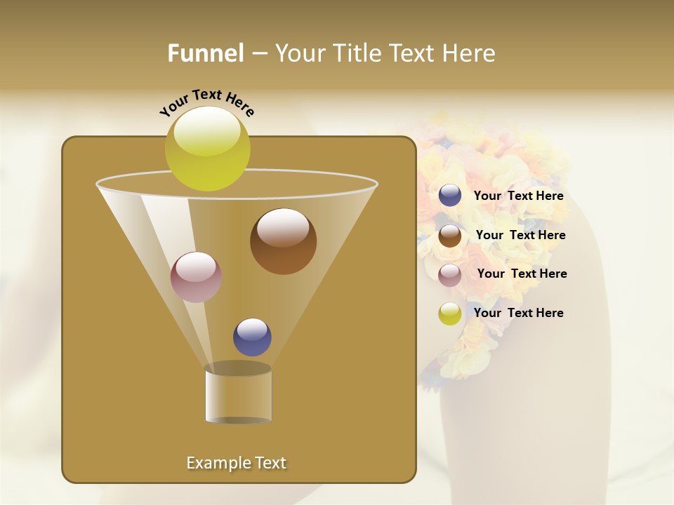 Shorts Posing Tenderness PowerPoint Template