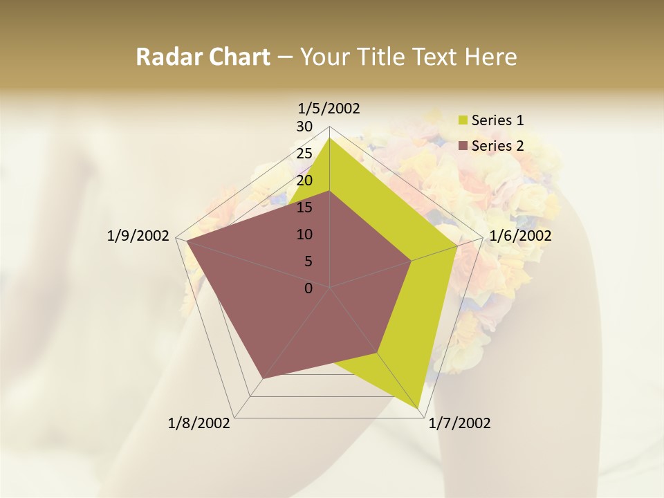 Shorts Posing Tenderness PowerPoint Template