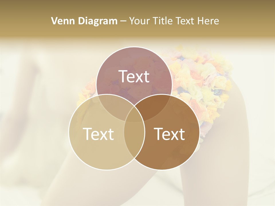 Shorts Posing Tenderness PowerPoint Template