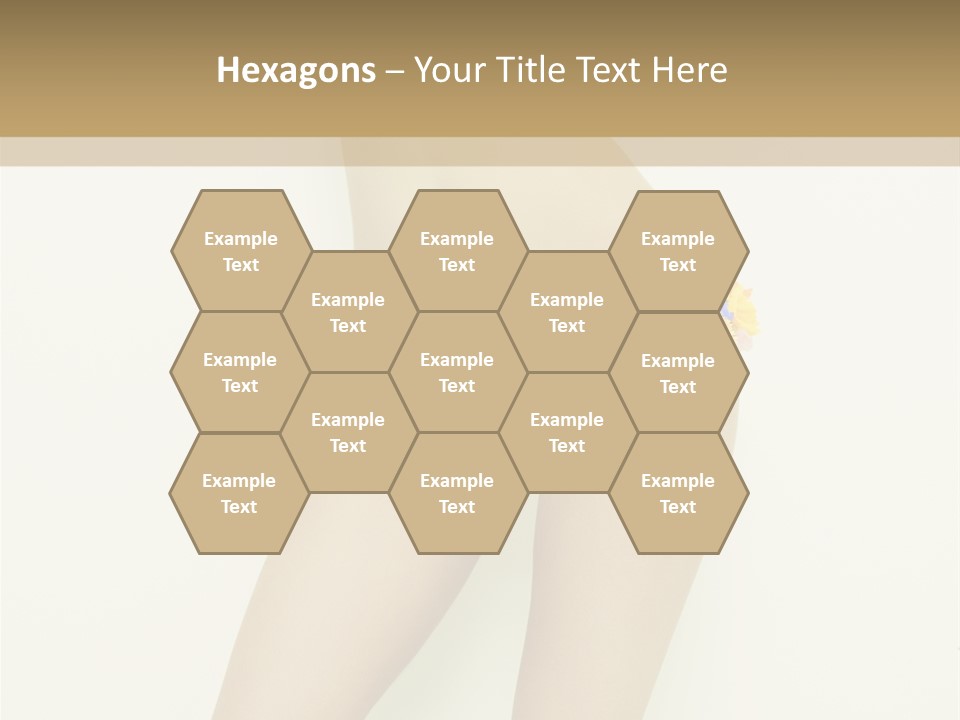 Erotic Lovely Pose PowerPoint Template