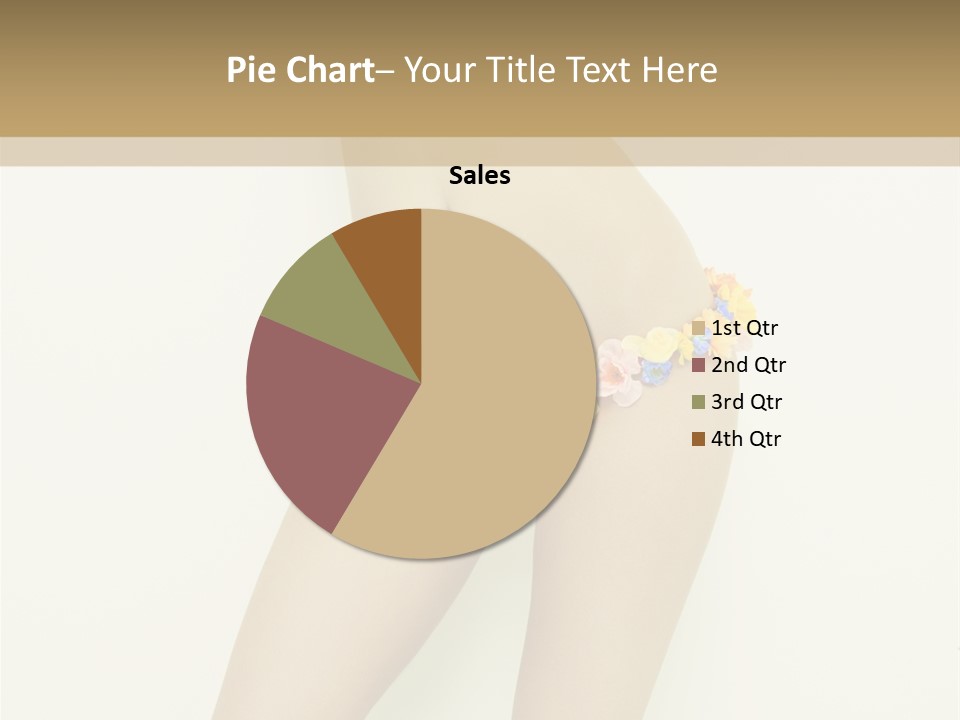 Erotic Lovely Pose PowerPoint Template