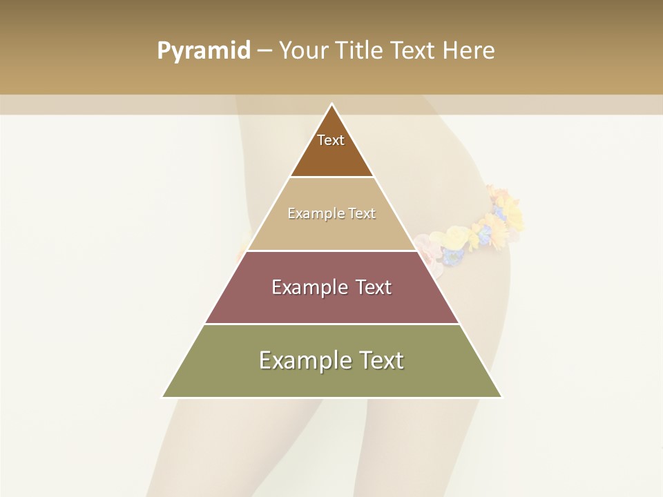 Erotic Lovely Pose PowerPoint Template