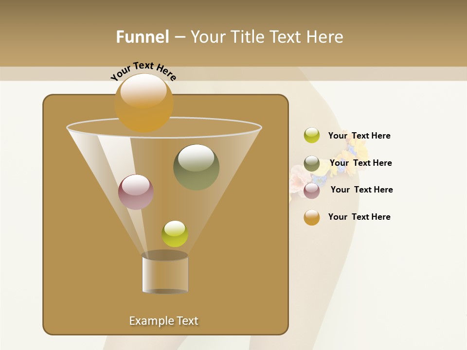Erotic Lovely Pose PowerPoint Template