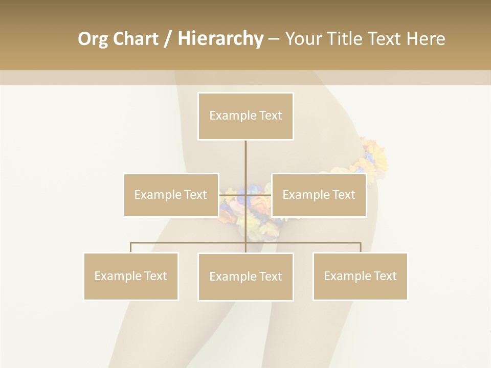 Erotic Lovely Pose PowerPoint Template