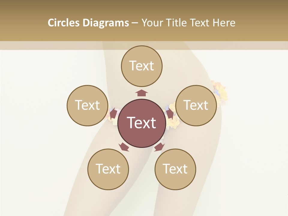 Erotic Lovely Pose PowerPoint Template