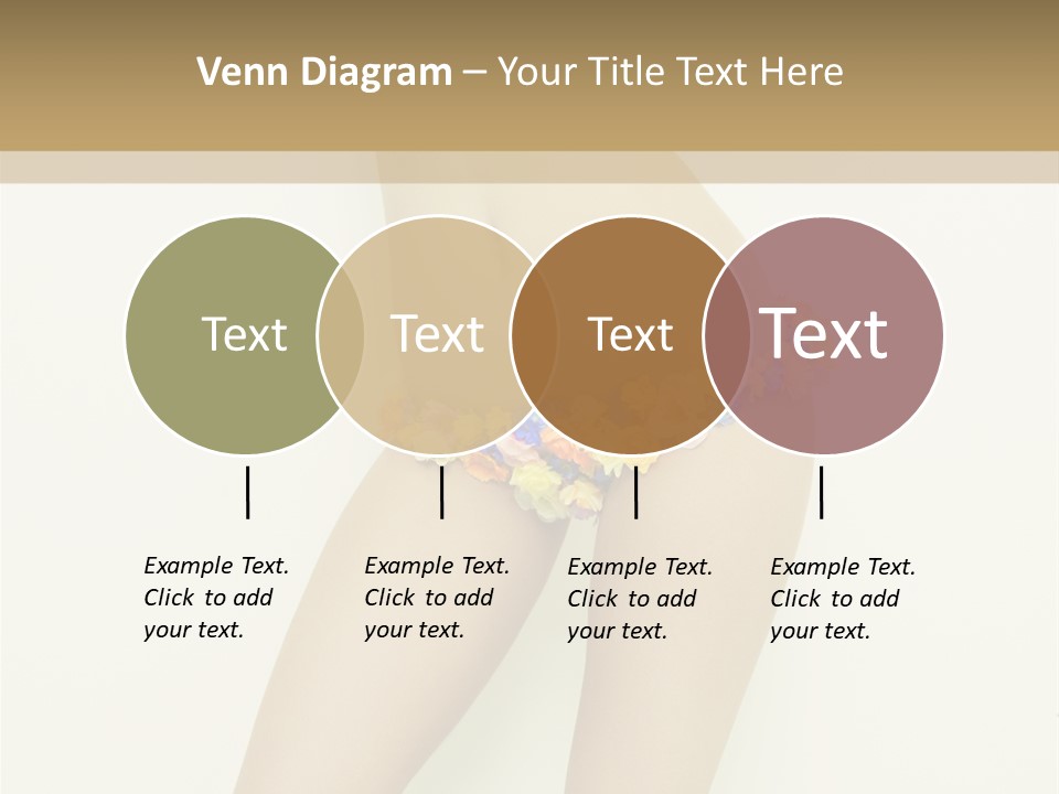 Erotic Lovely Pose PowerPoint Template
