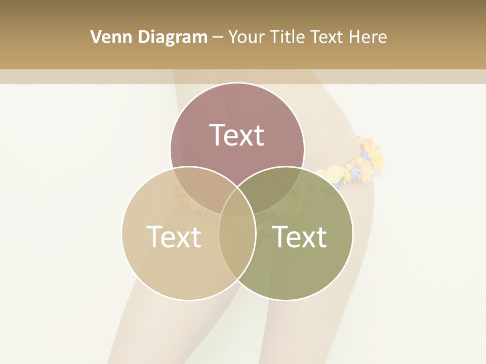 Erotic Lovely Pose PowerPoint Template