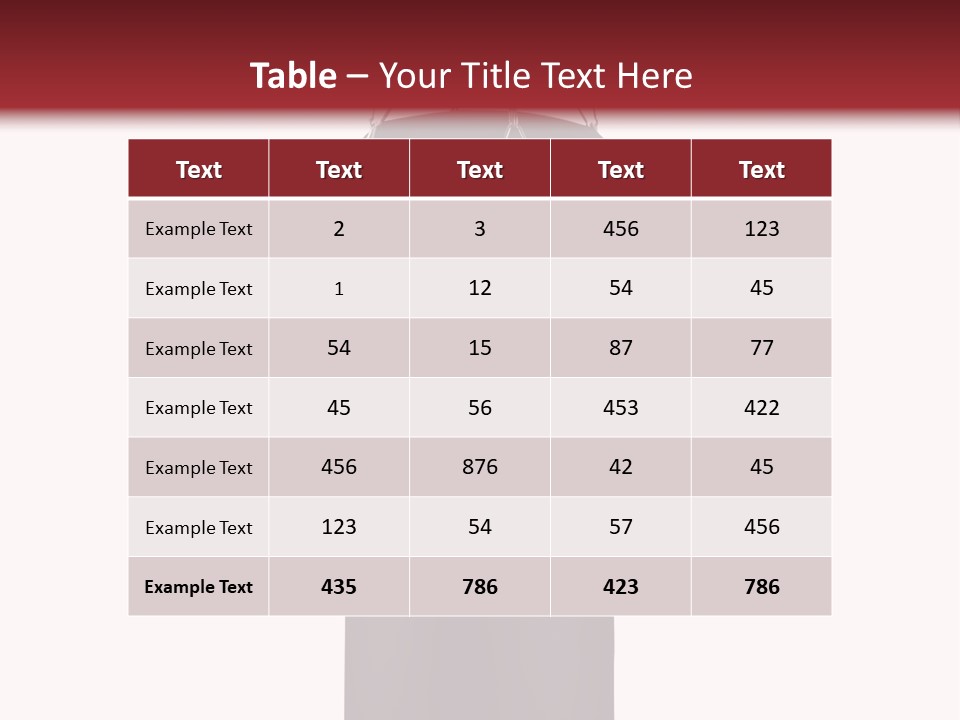 Photography Sport Object PowerPoint Template