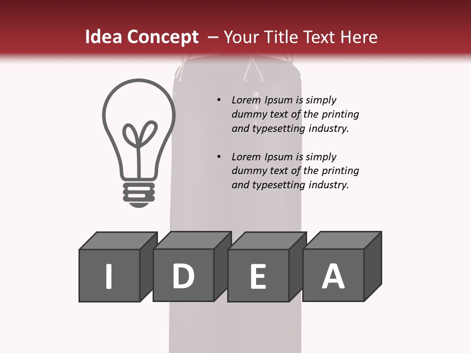 Photography Sport Object PowerPoint Template