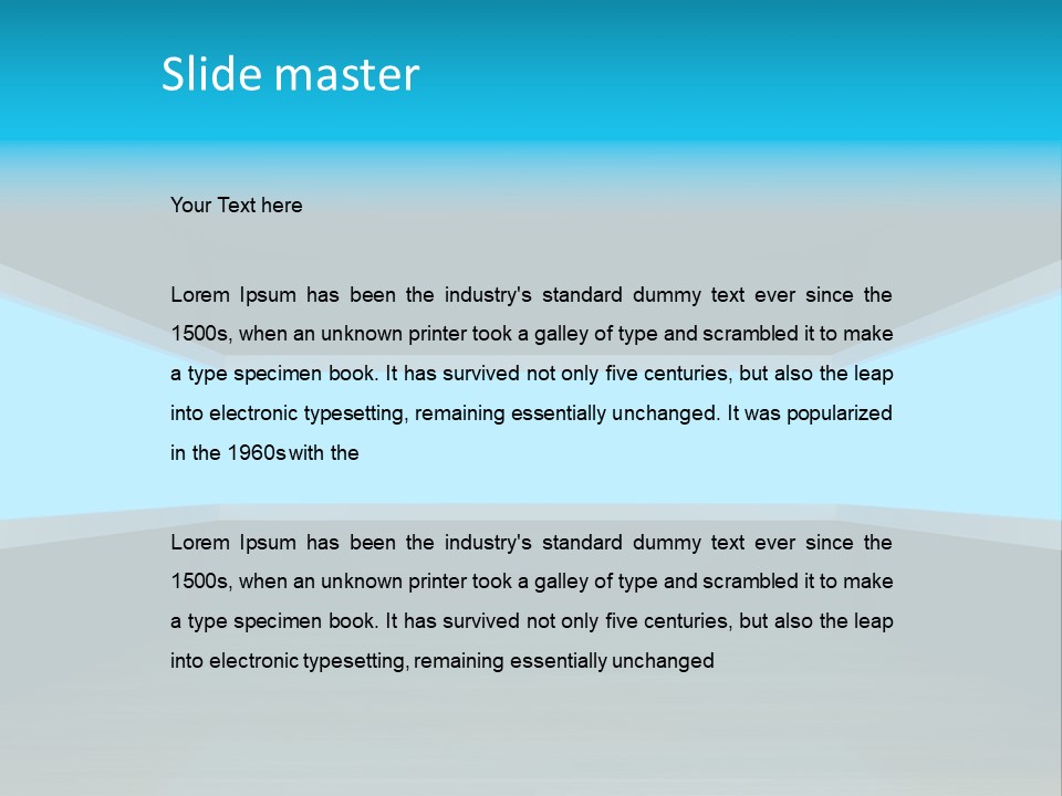 Home Compact Floor PowerPoint Template