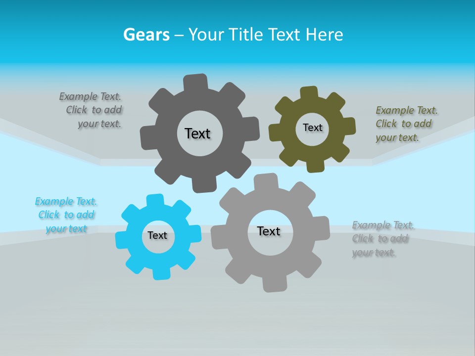 Home Compact Floor PowerPoint Template