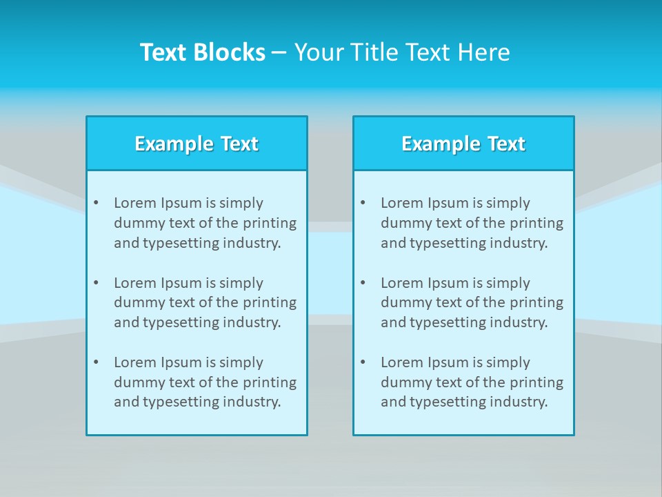 Home Compact Floor PowerPoint Template