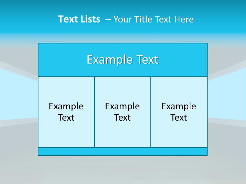 Home Compact Floor PowerPoint Template