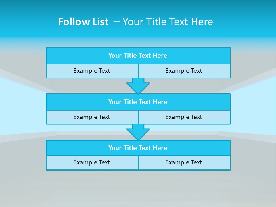 Home Compact Floor PowerPoint Template
