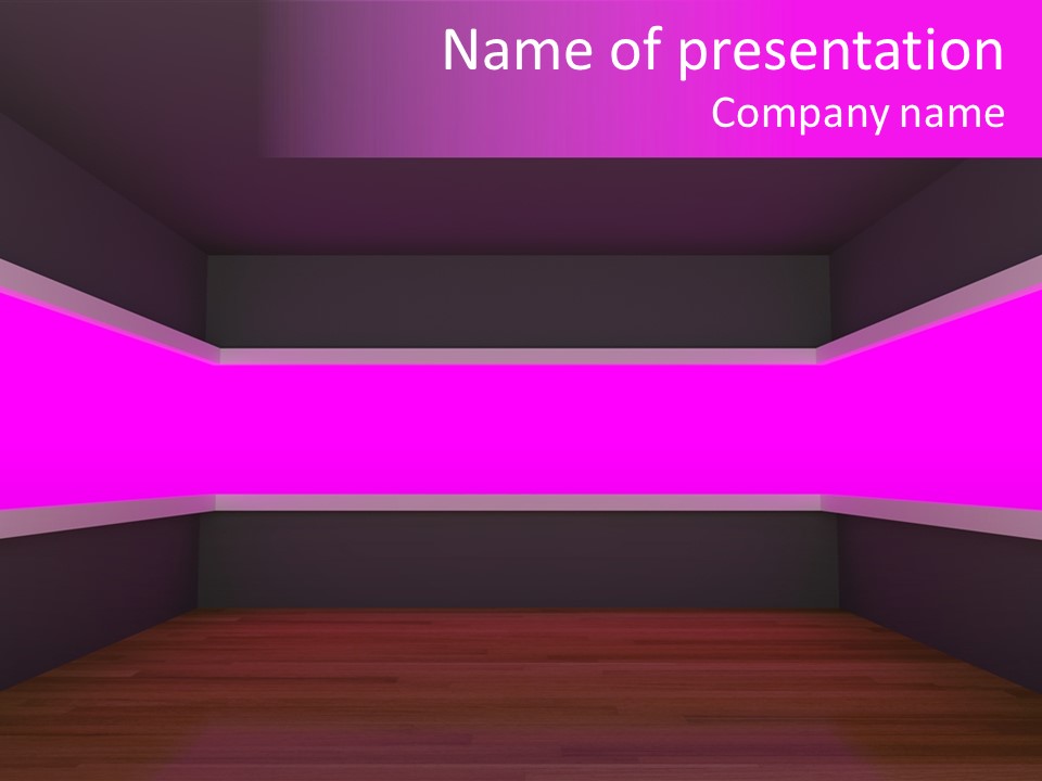 Installation Compact Laser PowerPoint Template