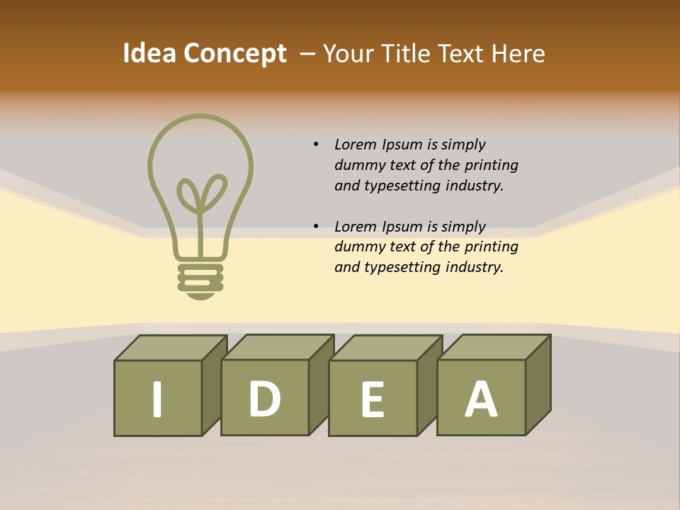 Box Simplicity Light PowerPoint Template