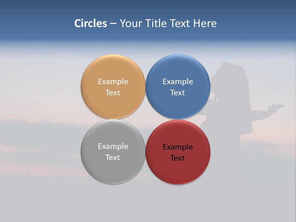 Table Happy Corporation PowerPoint Template