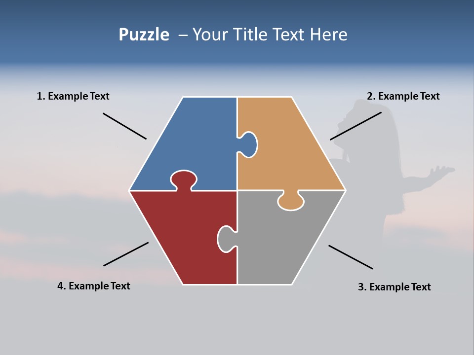 Table Happy Corporation PowerPoint Template