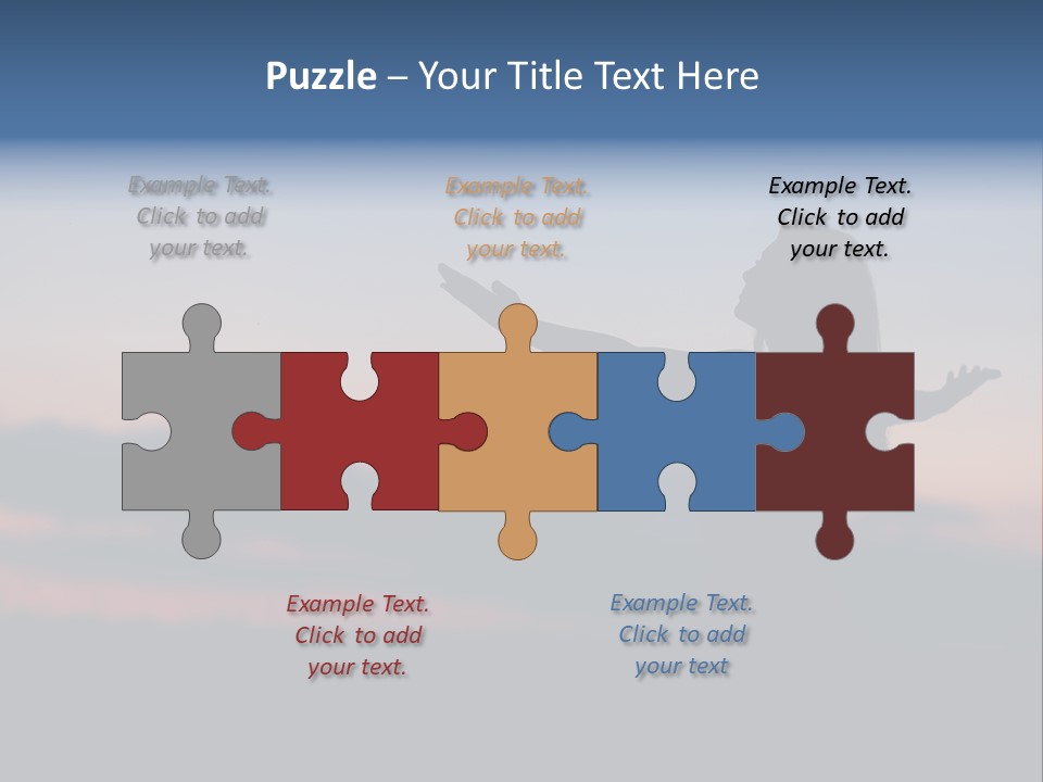 Table Happy Corporation PowerPoint Template