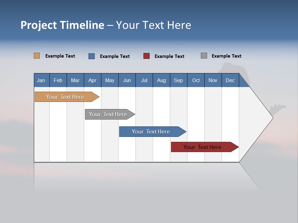Table Happy Corporation PowerPoint Template