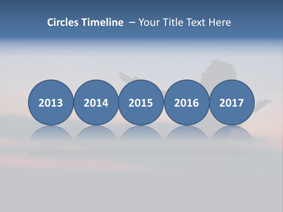 Table Happy Corporation PowerPoint Template