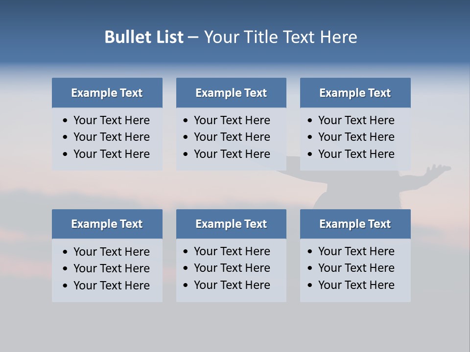 Table Happy Corporation PowerPoint Template