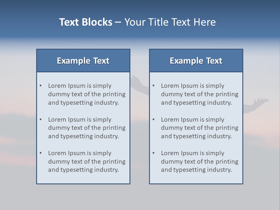 Table Happy Corporation PowerPoint Template
