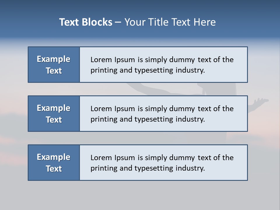 Table Happy Corporation PowerPoint Template