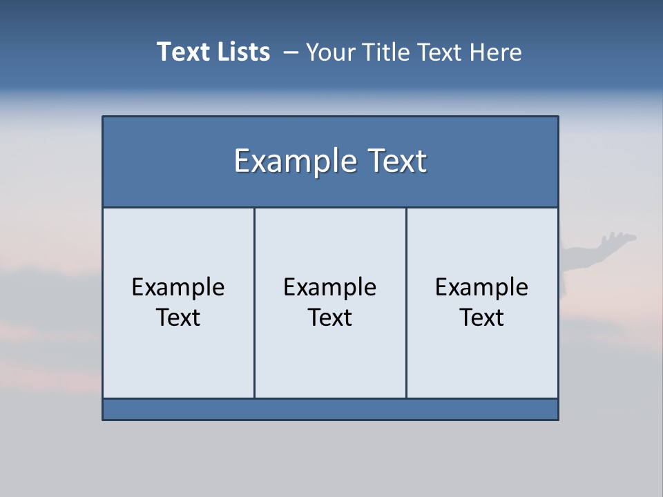 Table Happy Corporation PowerPoint Template