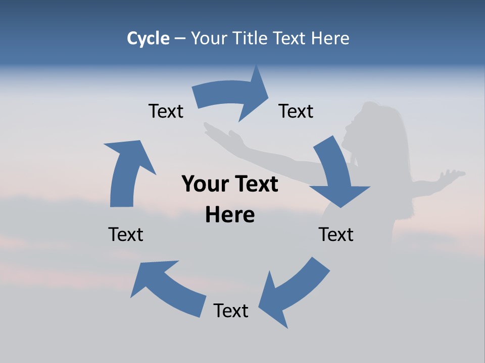 Table Happy Corporation PowerPoint Template
