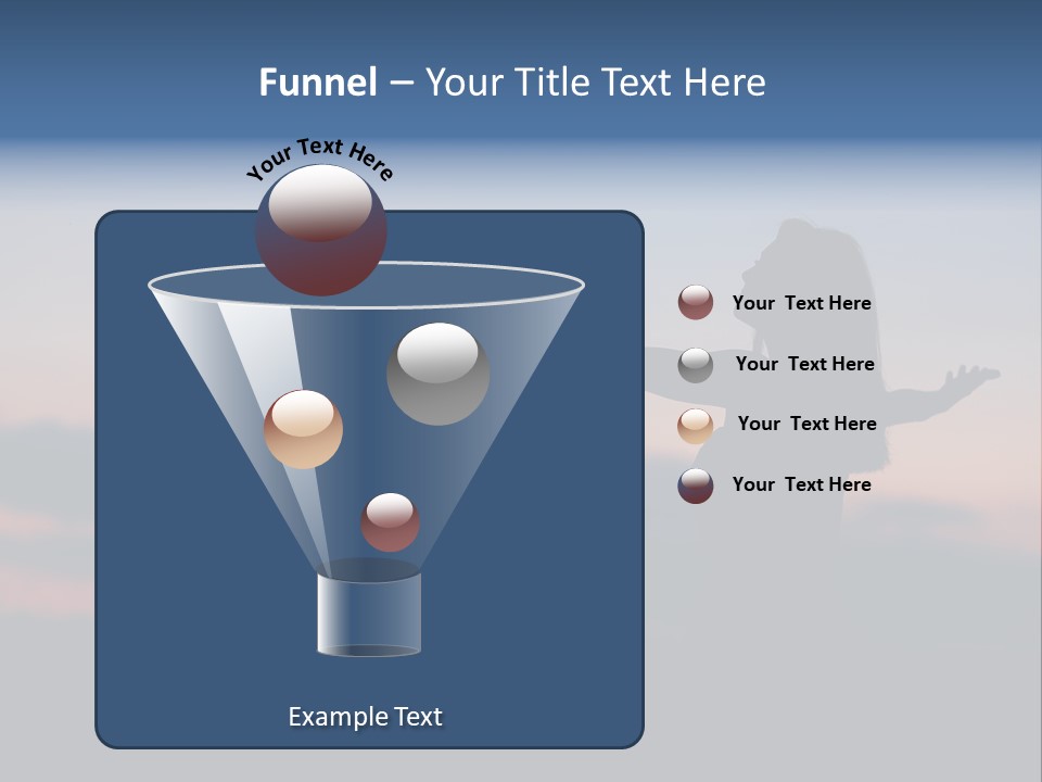Table Happy Corporation PowerPoint Template
