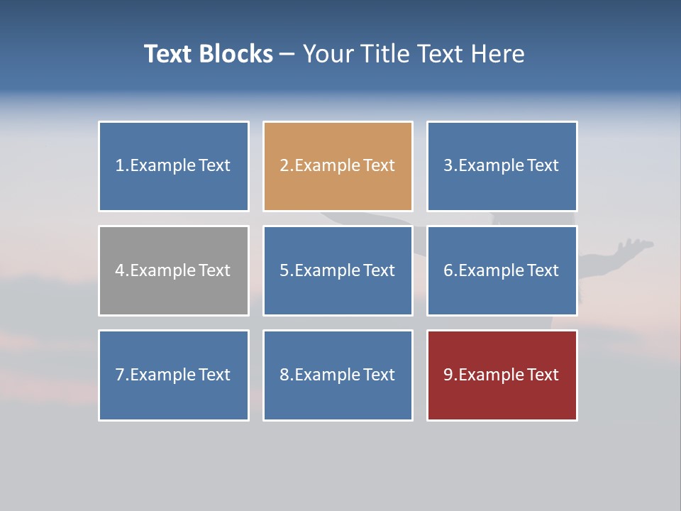 Table Happy Corporation PowerPoint Template