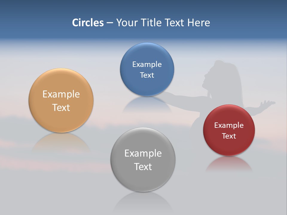 Table Happy Corporation PowerPoint Template