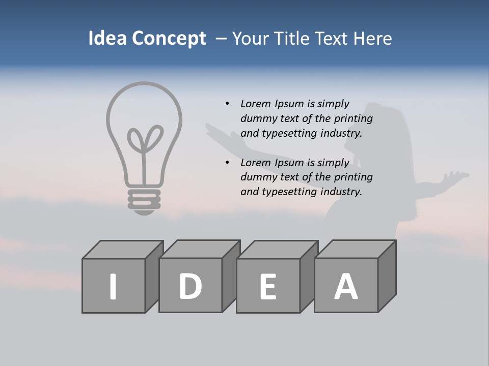 Table Happy Corporation PowerPoint Template