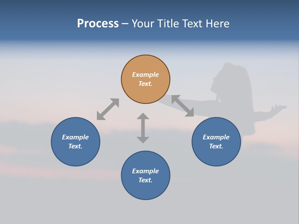 Table Happy Corporation PowerPoint Template