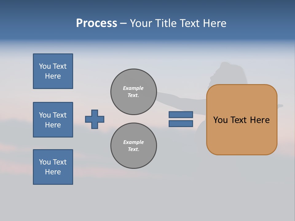Table Happy Corporation PowerPoint Template